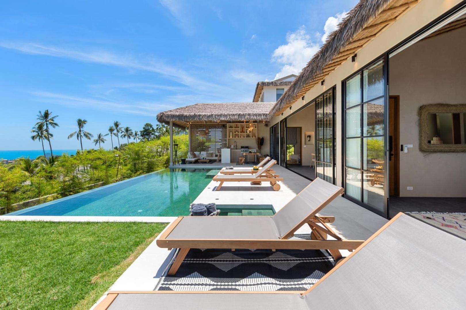 Wabi Sabi Tropical Seaview Villa Маенам Экстерьер фото