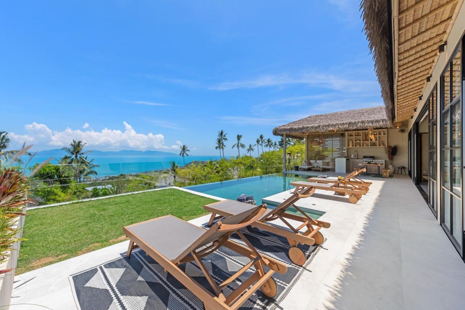 Wabi Sabi Tropical Seaview Villa Маенам Экстерьер фото