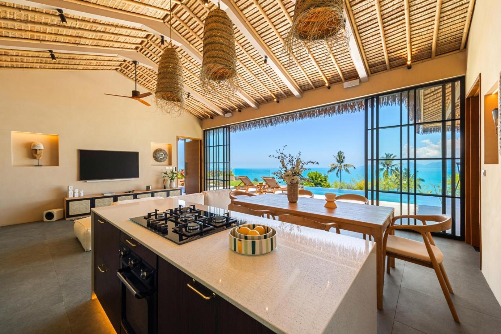 Wabi Sabi Tropical Seaview Villa Маенам Экстерьер фото