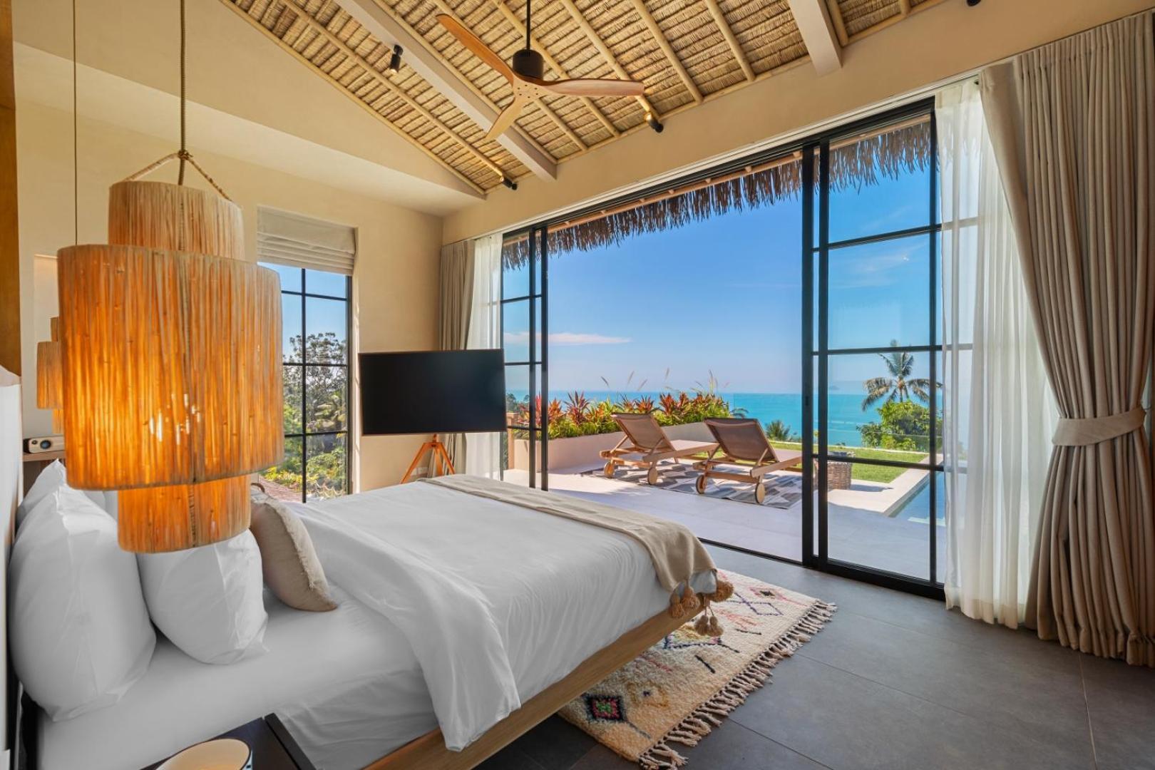 Wabi Sabi Tropical Seaview Villa Маенам Экстерьер фото