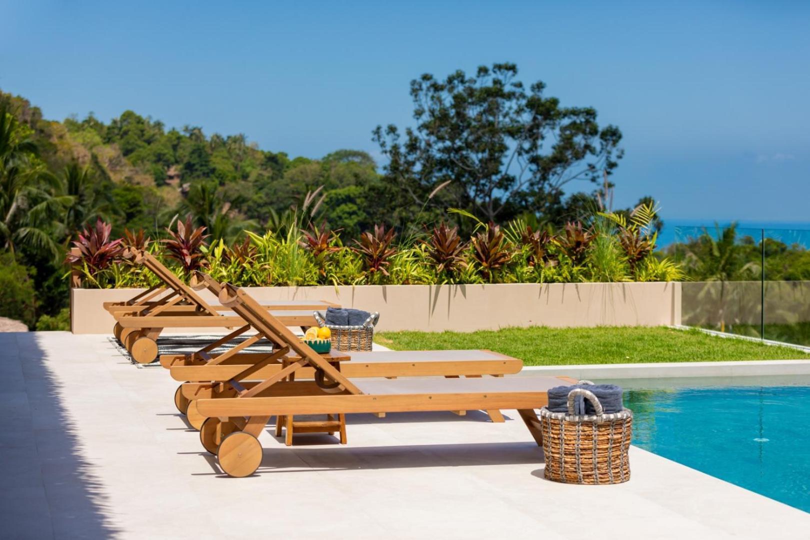 Wabi Sabi Tropical Seaview Villa Маенам Экстерьер фото