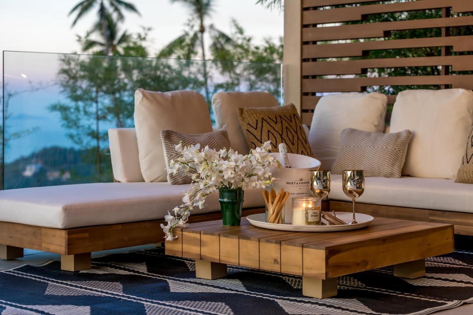 Wabi Sabi Tropical Seaview Villa Маенам Экстерьер фото