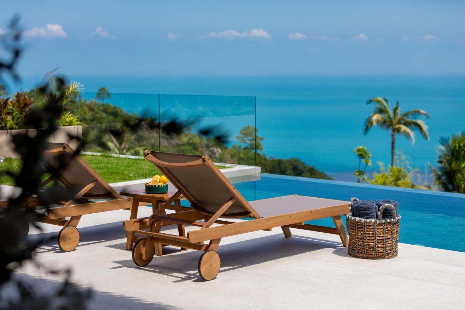 Wabi Sabi Tropical Seaview Villa Маенам Экстерьер фото