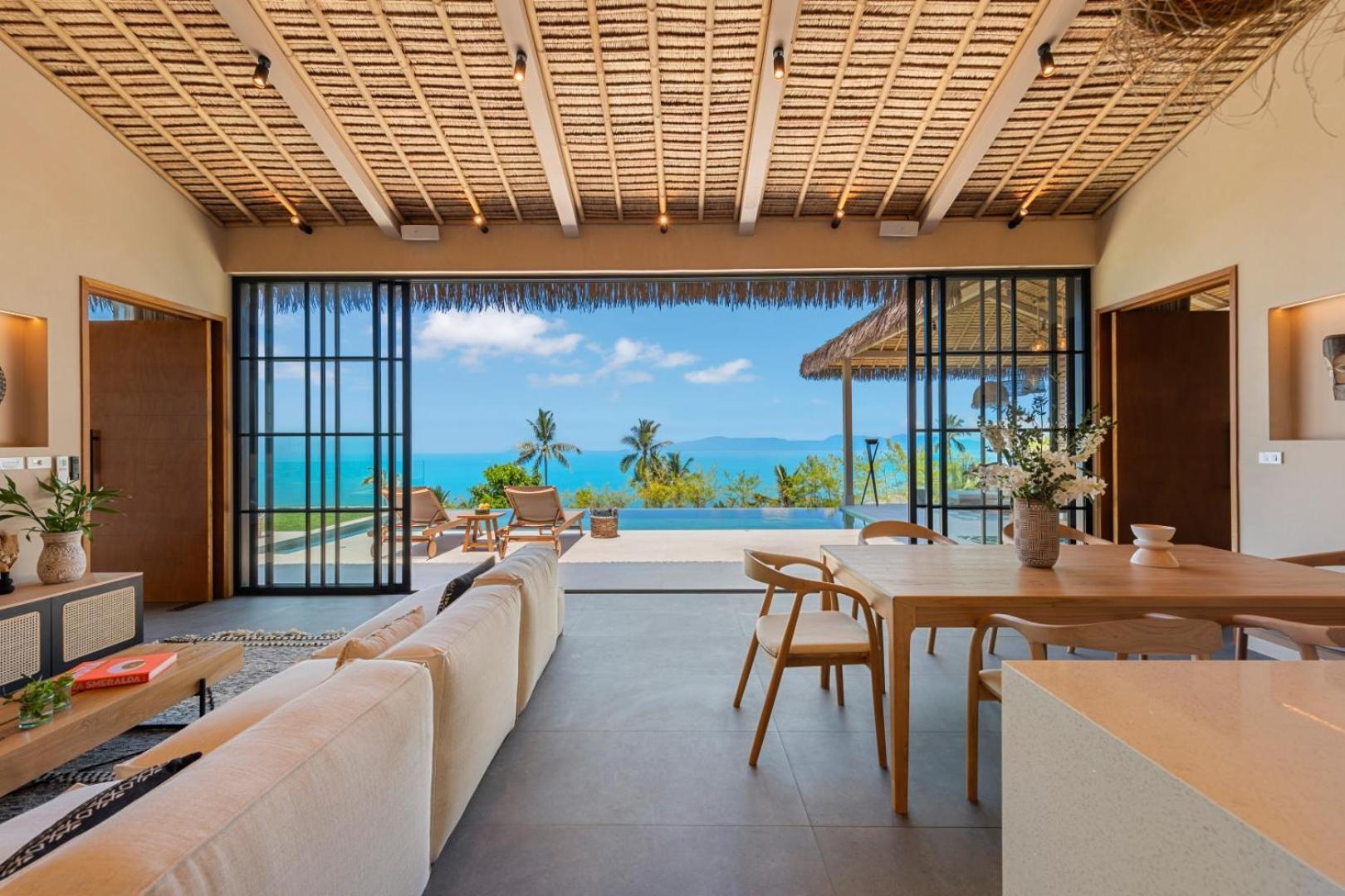 Wabi Sabi Tropical Seaview Villa Маенам Экстерьер фото