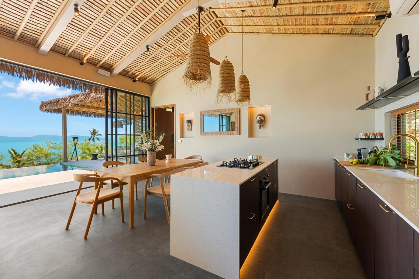 Wabi Sabi Tropical Seaview Villa Маенам Экстерьер фото