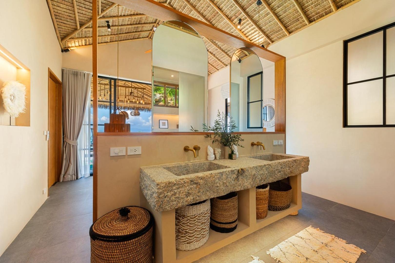 Wabi Sabi Tropical Seaview Villa Маенам Экстерьер фото