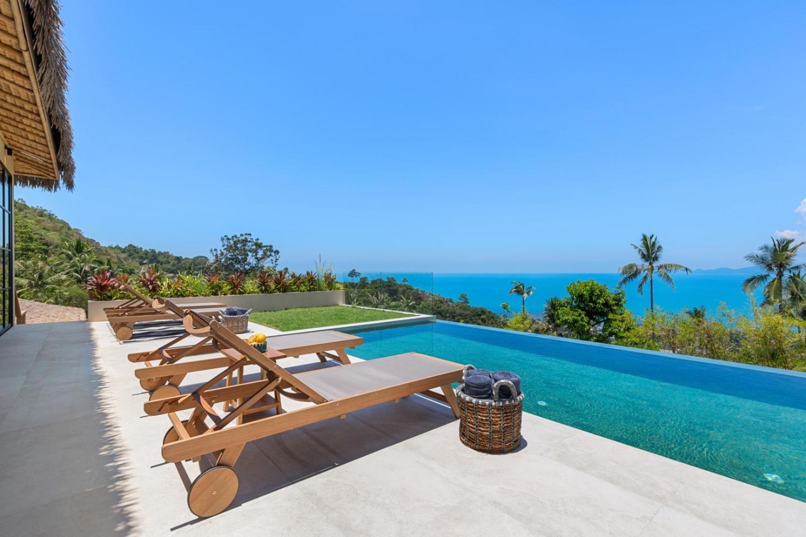 Wabi Sabi Tropical Seaview Villa Маенам Экстерьер фото
