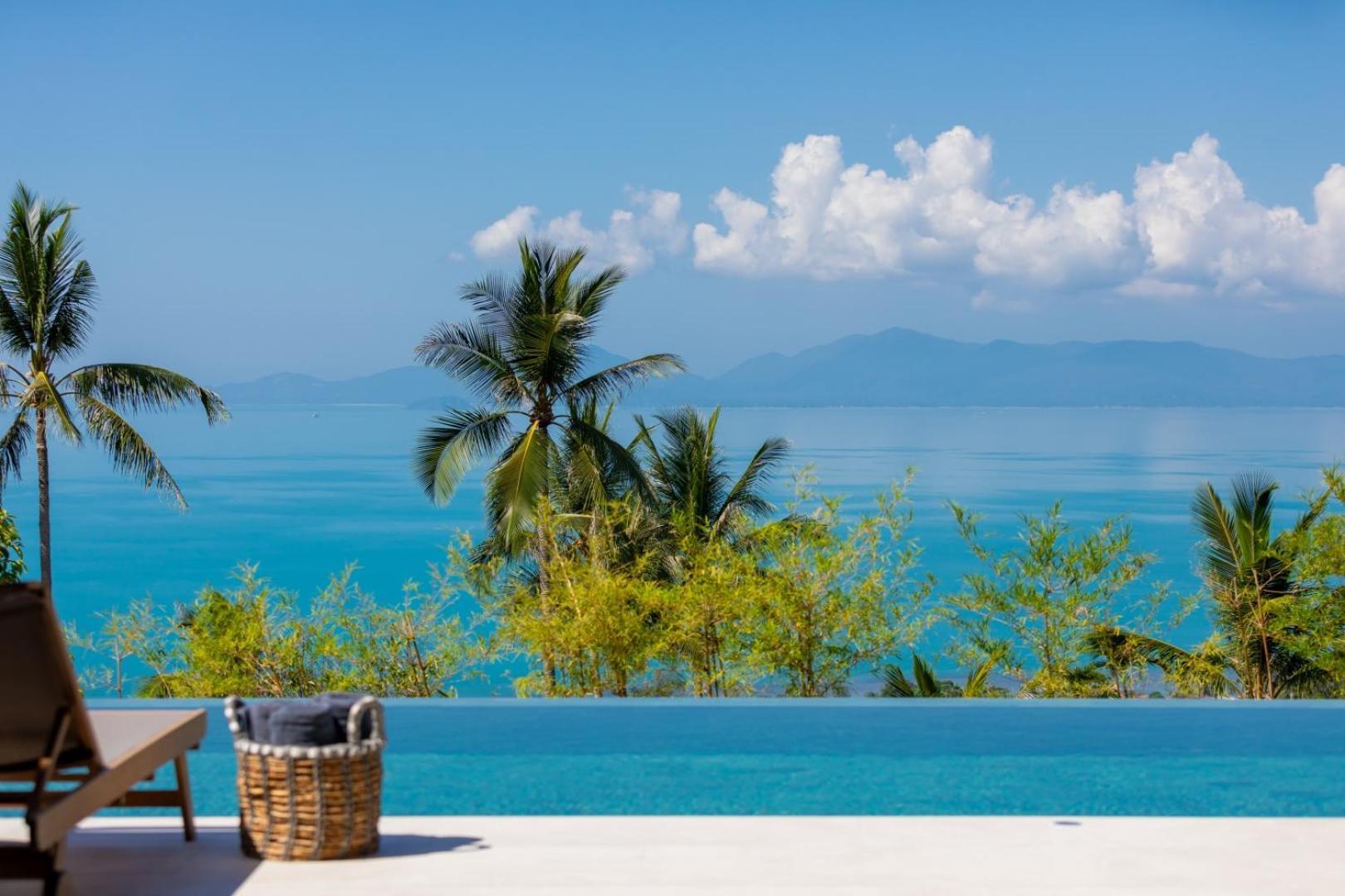 Wabi Sabi Tropical Seaview Villa Маенам Экстерьер фото