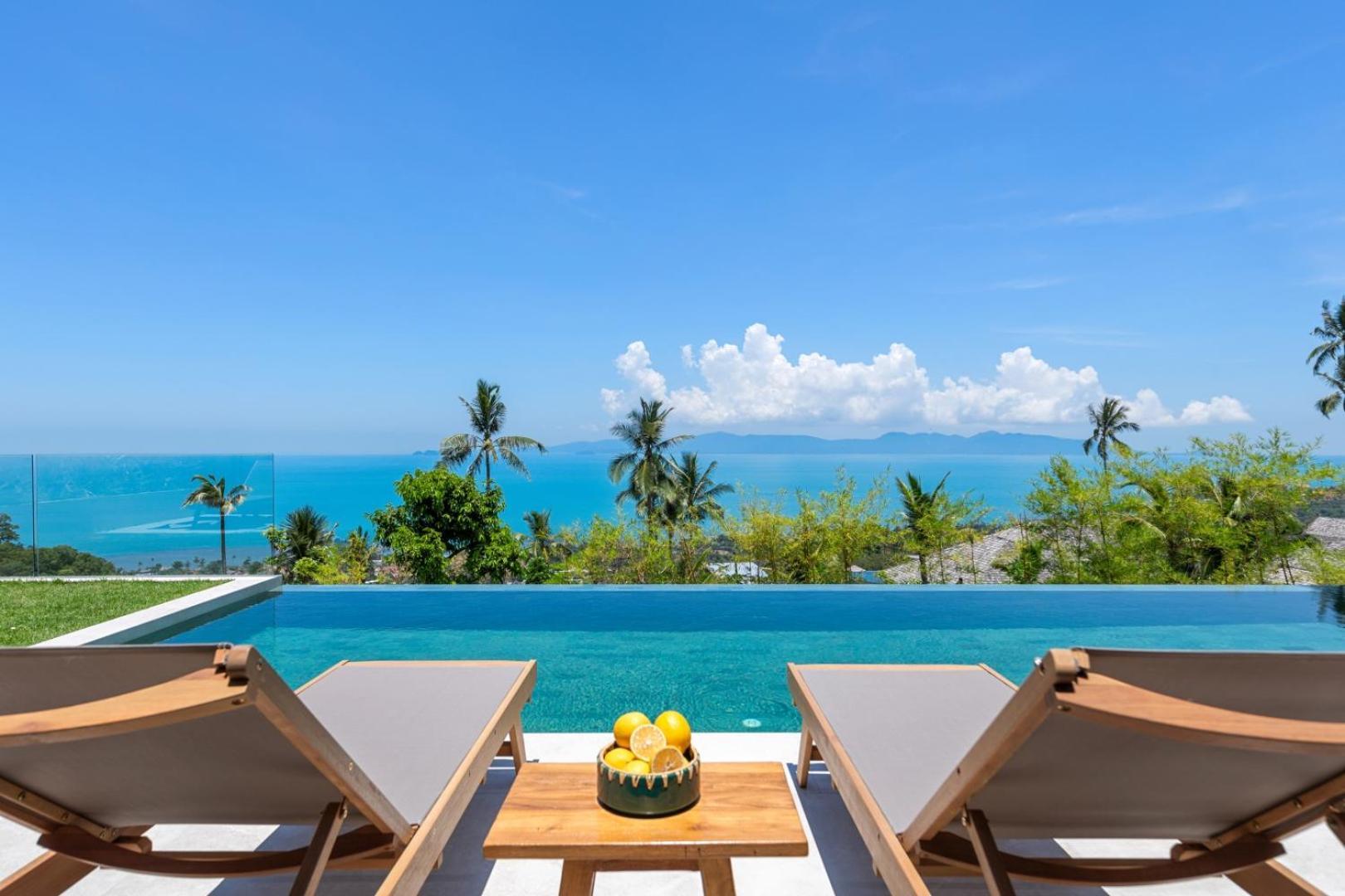 Wabi Sabi Tropical Seaview Villa Маенам Экстерьер фото
