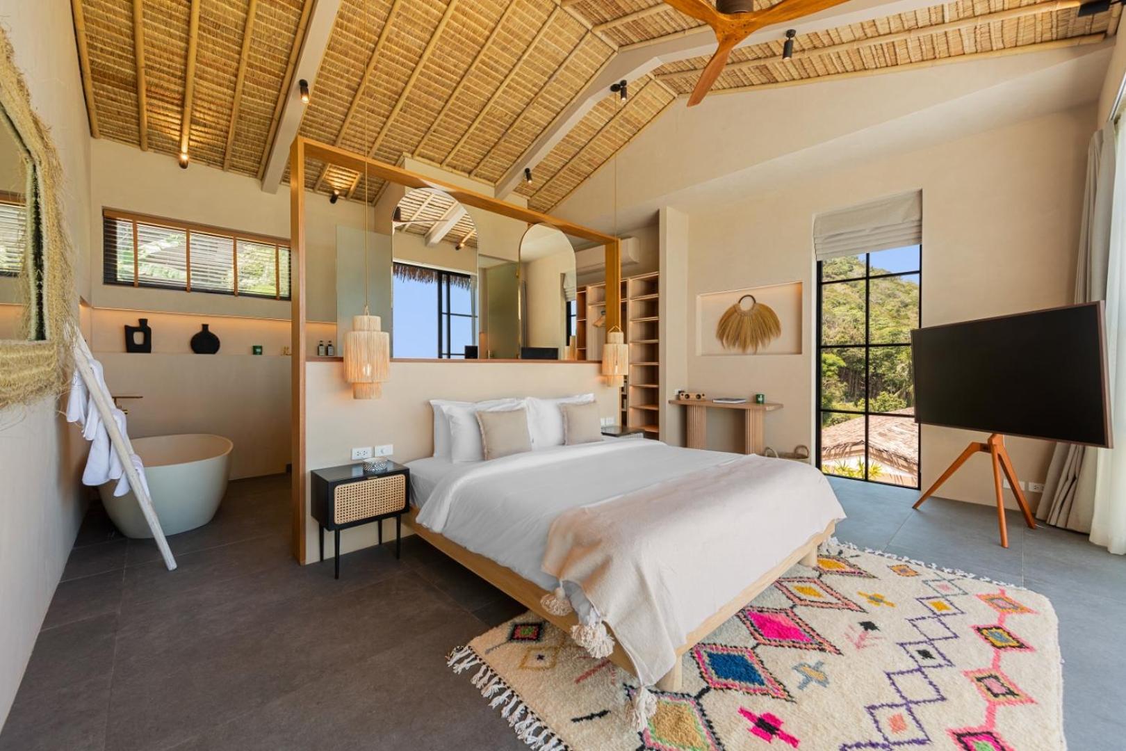 Wabi Sabi Tropical Seaview Villa Маенам Экстерьер фото