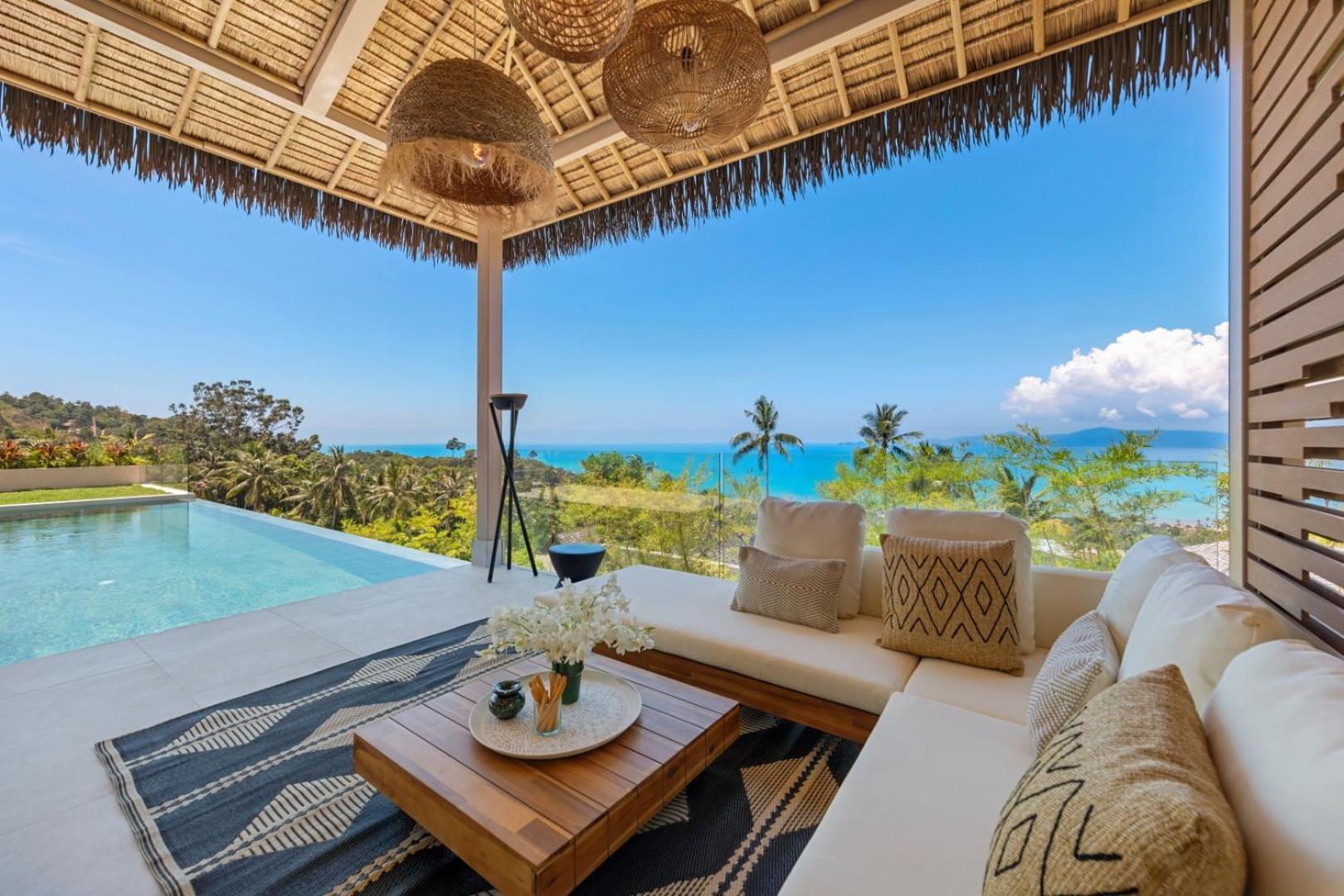 Wabi Sabi Tropical Seaview Villa Маенам Экстерьер фото